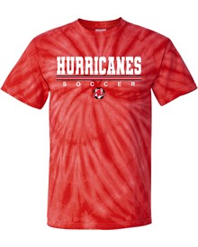 PISA Red Tie Dye Cotton T-shirt - ORDERS DUE, MONDAY, MARCH 6, 2023